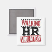 Wandern Personalverletzung - Albtraum Magnet (Vorderseite/Rückseite)