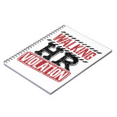 Wandern Personalverletzung - Albtraum Notizblock (Linke Seite)