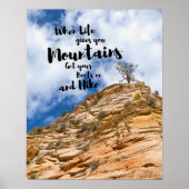 Wandern Poster (Vorne)