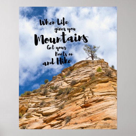 Wandern Poster (Vorne)