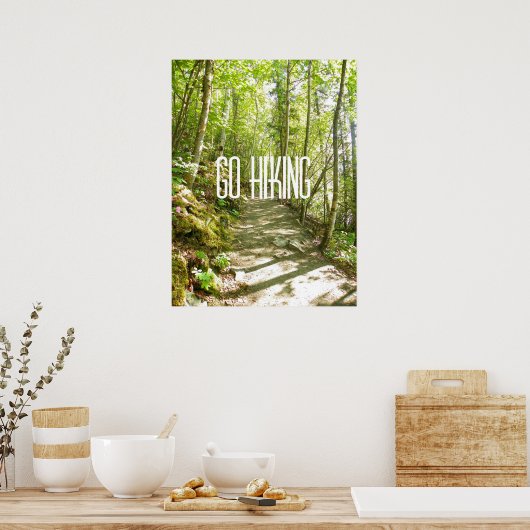 Wandern Poster (Küche)