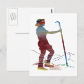 Wandern Postkarte (Vorne/Hinten)