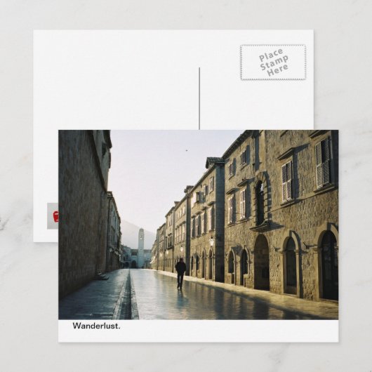 Wandern Postkarte (Vorne/Hinten)