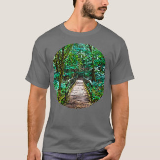 Wandern Radnor Lake Bridge T-Shirt