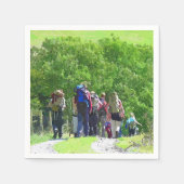 WANDERN SERVIETTE (Vorderseite)