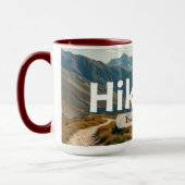 Wandern Sie auf dem Trail Tasse (Links)
