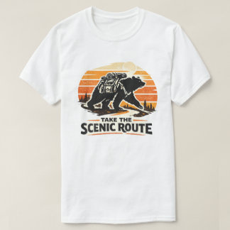 Wandern Sie auf der landschaftlich schönen Route B T-Shirt