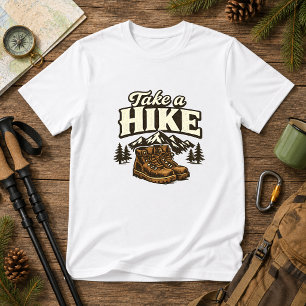 Wandern Sie Aus Naturhumor T-Shirt