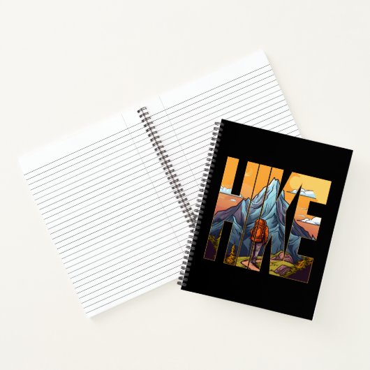 Wandern Sie durch unsere Nationalparks Notizblock (Innenseite)