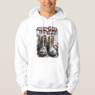 Wandern Sie eine Meile in meinen Schuhen - Inspira Hoodie