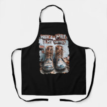 Wandern Sie eine Meile in meinen Schuhen - Inspira