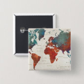 Wandern Sie häufig, wandern Sie immer Karte mit Button (Vorne & Hinten)