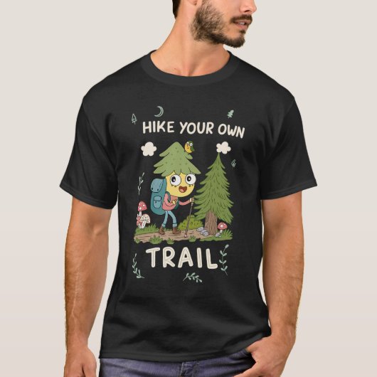 Wandern Sie Ihr eigenes Trial-Rad T-Shirt (Vorderseite)