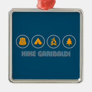 Wandern Sie im Garibaldi Provincial Park Ornament Aus Metall