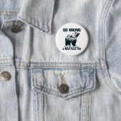 Wandern Sie im schlimmsten Fall - ein Bär tötet Si Button (Beispiel)