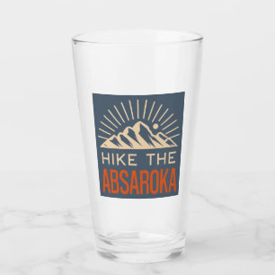 Wandern Sie in den Absaroka-Bergen Sunburst Glas