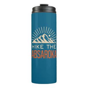 Wandern Sie in den Absaroka-Bergen Sunburst Thermosbecher