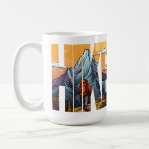 Wandern Sie in unseren Nationalparks Kaffeetasse