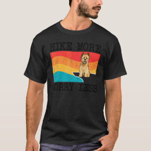 Wandern Sie mehr, sorgen Sie sich weniger Cairn Te T-Shirt