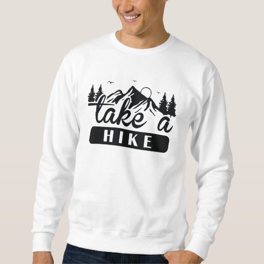 Wandern Sweatshirt (Vorderseite)
