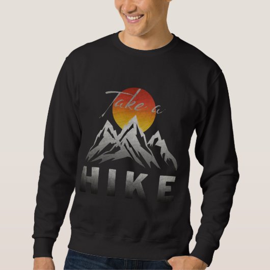 Wandern Sweatshirt (Vorderseite)