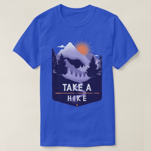 Wandern T-Shirt (Design vorne)