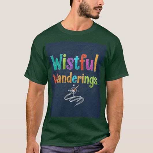 Wandern. T - Shirt-Design T-Shirt (Vorderseite)