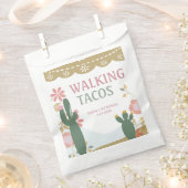 Wandern Tacos Mexican Fiesta Geburtstagsparty Geschenktütchen (Ausgeschnitten)