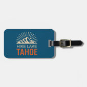 Wandern Tahoe Sunburst Gepäckanhänger (Vorderseite horizontal)
