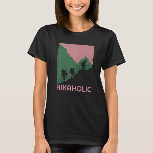Wandern Trekking Gebirge T-Shirt (Vorderseite)