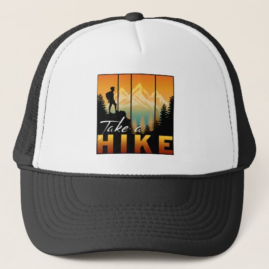 Wandern Truckerkappe (Vorderseite)