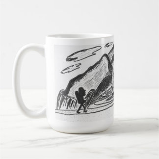 Wandern und Trekking Kaffeetasse