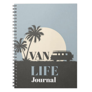WANDERN! 🌄 Van Life Journal für Paare Notizblock
