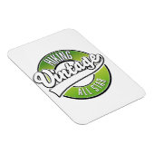 Wandern Vintag Magnet (Rechte Seite)