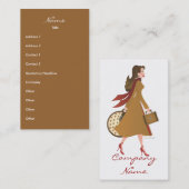 Wandern Visitenkarte (Vorne/Hinten)