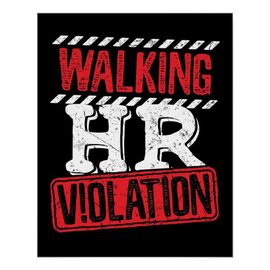 Wandern von Personalverletzungen Funny Office Co-W Poster (Vorderseite)