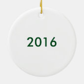 Wandern von Sankt Keramikornament (Hinten)