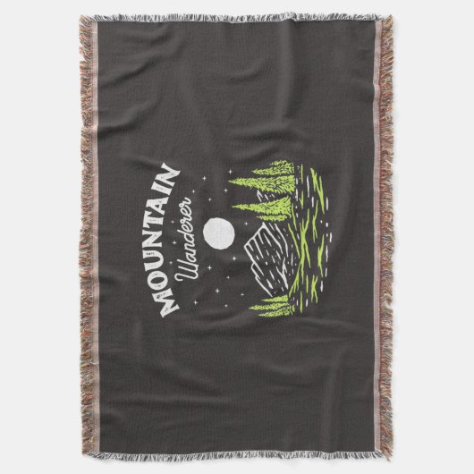 Wandern Wanderer Decke (Vorderseite Vertikal)