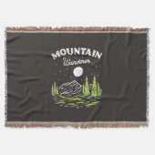 Wandern Wanderer Decke (Vorderseite)