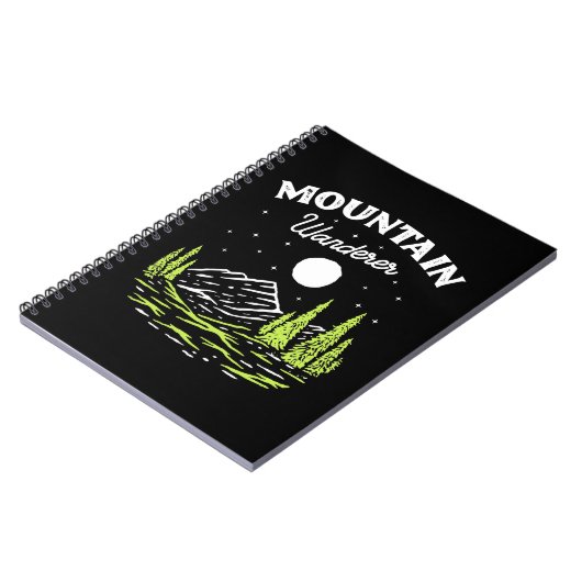 Wandern Wanderer Notizblock (Linke Seite)