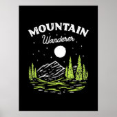 Wandern Wanderer Poster (Vorne)