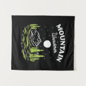 Wandern Wanderer Wandteppich (Vorderseite (Horizontal))