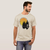 Wandern Wandern Sie Ihre eigene Wanderung T-Shirt (Vorne ganz)