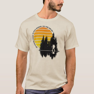 Wandern Wandern Sie Ihre eigene Wanderung T-Shirt