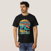 Wandern Wanders Neue Wege T-Shirt (Vorne ganz)