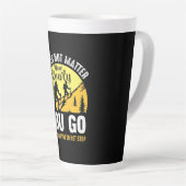 Wandern, wie langsam du gehst milchtasse (Rechte Ecke)