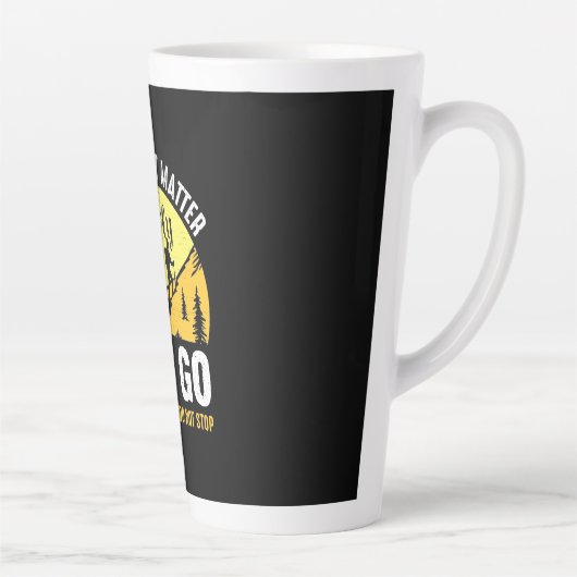 Wandern, wie langsam du gehst milchtasse (Rechts)