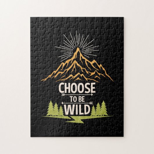 Wandern: Wild sein Puzzle (Vertikal)