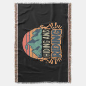 Wandern, wo Reisen zu Abenteuern werden Decke (Vorderseite Vertikal)