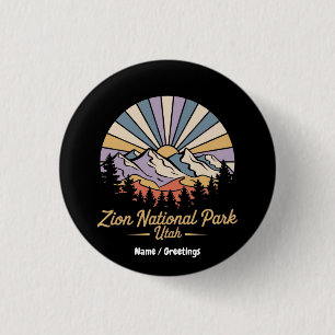 Wandern Zion Nationalpark California Button